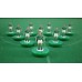 Subbuteo Andrew Table Soccer St Etienne 2009-2010 on Classic Hasbro Bases
